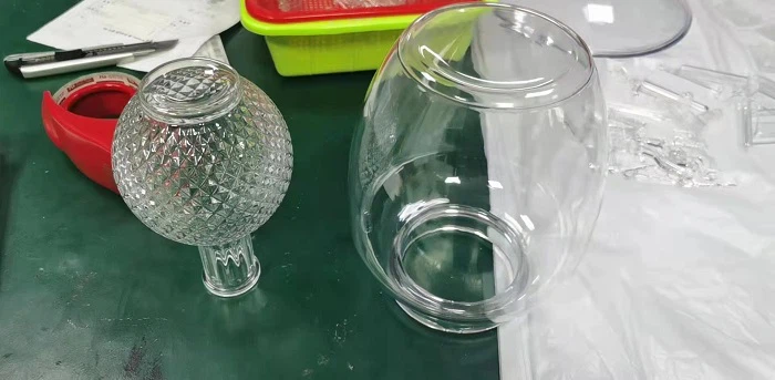 3D printed transparent resin cup a
