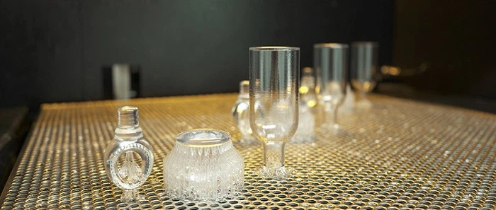 3D printed transparent resin cup b